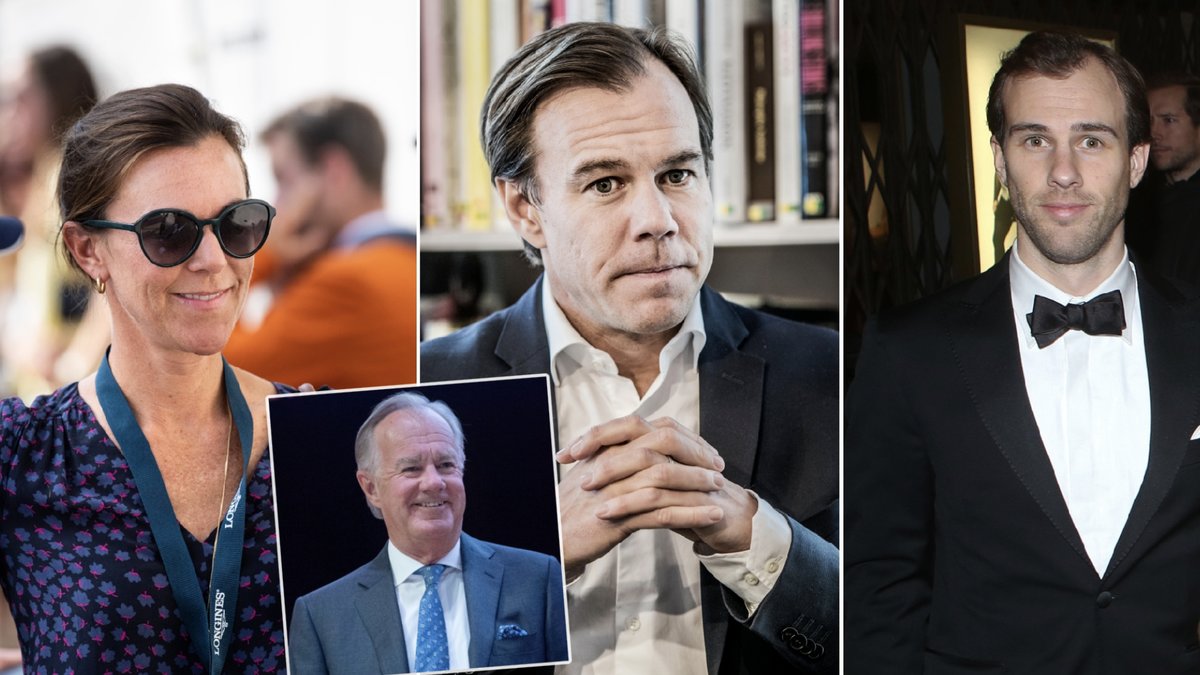 H&M ägaren Stefan Perssons arvtagare är hans barn, Charlotte Sandström, Karl-Johan Persson och Tom Persson.